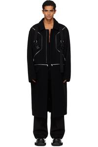 Concordians blixa jumbo mac coat Rick Owens, черный