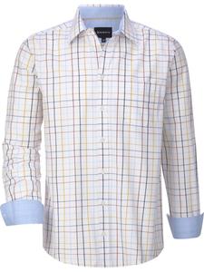 Рубашка на пуговицах классического кроя BABISTA Milanvetta, белый