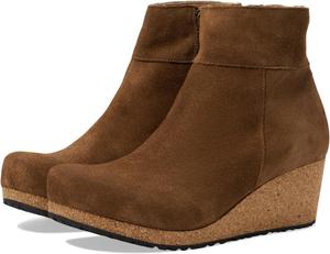 Женские ботильоны Birkenstock Papillio Ebba на танкетке, Dark Tea