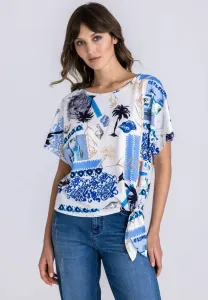 Футболка с принтом Tuzzi, Clear Sky Ecru