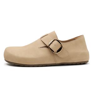 Повседневные однобортные туфли женские Bull charm, Beige