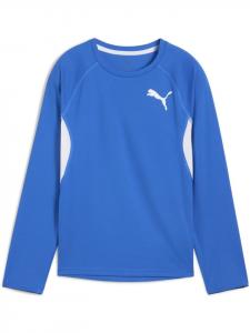 Футболка Y CROSS THE LINE Longsleeve 3.0 синего цвета Puma