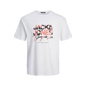 Футболка Jack & Jones Aruba Aop Branding, белый