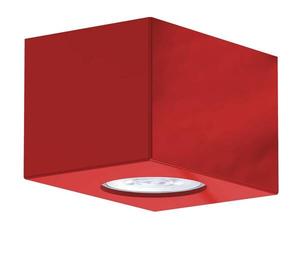 Потолочный светильник Lumicom Manhattan S, 12x7x12 см цвет hochglanz rot