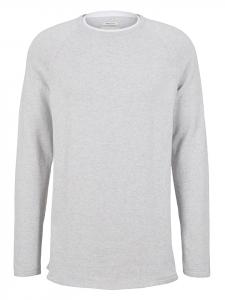 TOM TAILOR Denim Свитер серого цвета