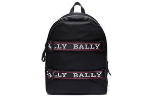 Рюкзак из ткани обычный мужской черный BALLY
