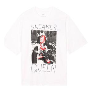 Футболка (WMNS) Nike Sneaker Queen T-Shirt 'White', белый