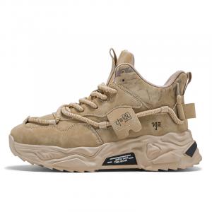 NANJIREN Мужские полувысокие повседневные туфли цвета хаки, цвет Khaki