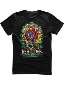 Dungeons And Dragons Футболка "The Eye Of The Beholder T-Shirt" черного цвета