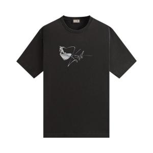 Футболка Kith x Marvel Herald Vintage Tee, черный