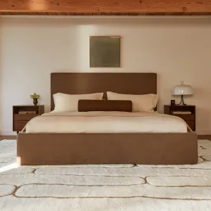 Коврик из новозеландской овечьей шерсти Nazco Abstract nuLOOM, 122x183 см, кремовый