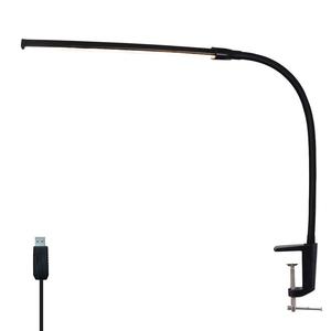 Светодиодная настольная лампа Nettlife Nathan, черный - металл - 4 x 81 x 81 см