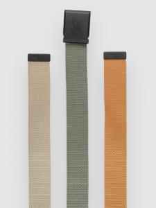 Ремень Nike SB 3-In-1 Pack Web Gürtel, orange/olive/khaki