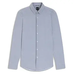 Рубашка BOSS Hank 261 10277397, синий