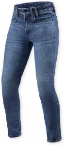 Revit поршень 3 узкие мотоциклетные джинсы, Blue