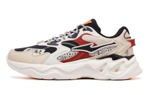 Мужские кроссовки Lifestyle с низким верхом, заварной кремовый серый/черный Erke