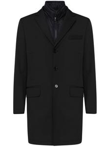 Многослойное пальто Fay, черный