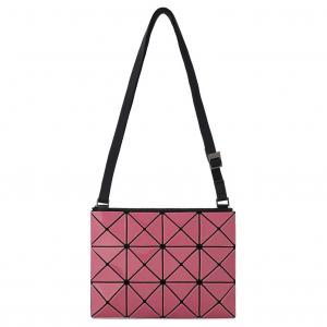 Сумка через плечо из поливинилхлоридной смолы, женская, розовая и светло-розовая ISSEY MIYAKE