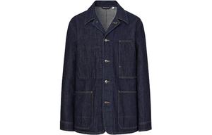 Мужская джинсовая куртка UNIQLO, 69 темно-синий