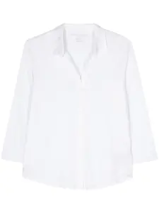 Рубашка с классическим воротником Majestic Filatures, белый