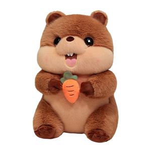 Плюшевая кукла сурок Healing Plush Mr. Toy, коричневый