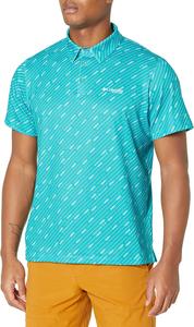 Columbia мужская поло Slack Tide Stretch, Ocean Teal See Me Trollin