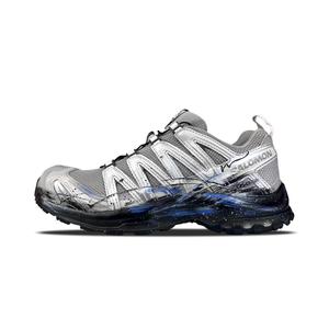 SALOMON Кроссовки для бега XA PRO 3D с амортизацией и поддержкой, низкие, Unisex, серо-голубые