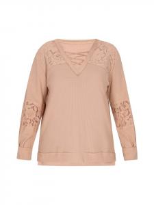 Блуза Usha Plus Size Blouse, цвет Apricot
