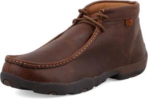 Мужские мокасины Twisted X Chukka Driving Moc, с мокасиновым носком и подошвой CellSole, Copper