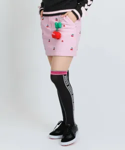 Двухцветные высокие носки с боковым логотипом Archivio, цвет Black (001)