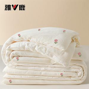 Yalu Одеяло из соевого волокна 220x240 см, зимнее, вес ~3 кг, цвет Tulip