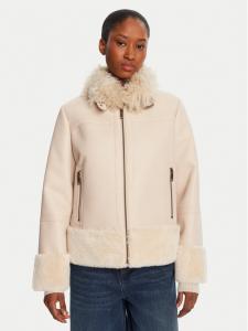 Куртка из искусственной кожи regular fit 252TP2410 Twinset, бежевый