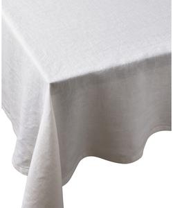 Однотонная льняная скатерть, 55 x 110 дюймов Year & Day, цвет moon