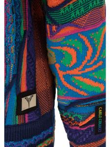 Свитер Clara с круглым вырезом темно-синего цвета Carlo Colucci