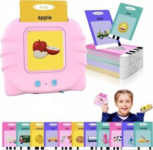 Игрушка для раннего изучения английского языка, подарок для детей 3, 4, 5 лет 510 Розовый Inna marka