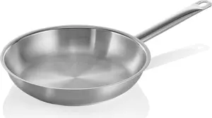 Сковорода 21, Ø 28 см, высота 5,5 см, хромоникелевая сталь 18/10 WAS Germany