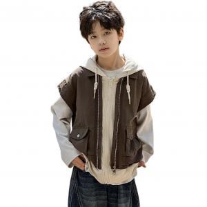 Куртка с капюшоном Grade School EASTERN CAMEL, coffee