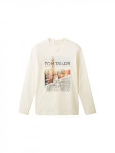 Футболка Tom Tailor, бежевый