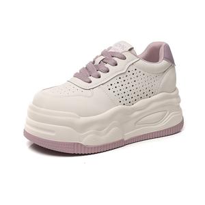 Низкие повседневные кроссовки для женщин POOQ, фиолетовый