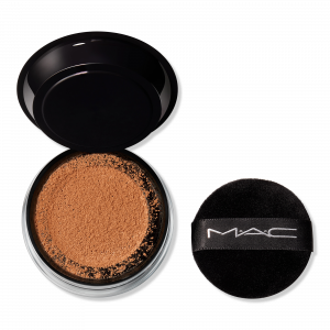 Studio Fix Pro Set + рассыпчатая фиксирующая пудра Blur Weightless Loose Setting Powder MAC, Deep Dark (rich mahogany with red undertones for deep dark skin)