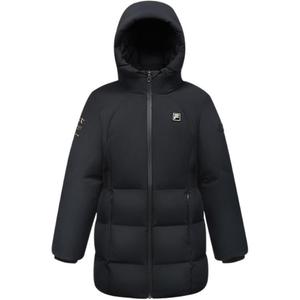 Пуховик FILA KIDS, pitch черный-fbk