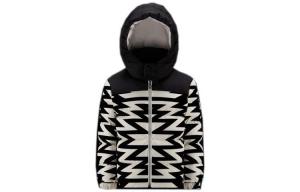 Детская утепленная куртка Moncler, молочно-белый