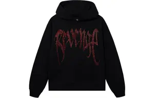 Худи с камнями X XXXTentacion Heartbreak Revenge, черный