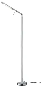 TRIO Leuchten Светодиодный торшер "FILIGRAN", 1 лампочка, источник света Светодиодный модуль | Светодиод прочно интегрирован Ø 18 см, Рост: 162 см, цвет nickelfarben