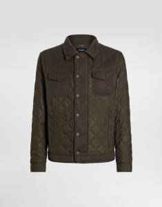 Стеганая куртка Dolce & Gabbana, бежевый