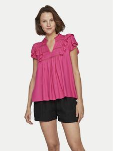 Блузка стандартного кроя Vila, розовый