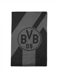 Постельное белье BVB "Боруссия" 135x200 см в черно-сером цвете BVB, 135 x 200 + 80 x 80 см