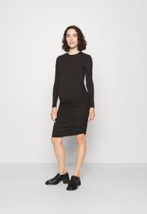 Платье из джерси OLMITSI  RUCHING ONLY MATERNITY, черный