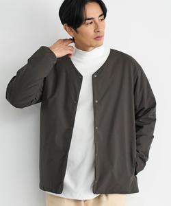 Ветрозащитный кардиган без воротника Водоотталкивающий, ветрозащитный, антибактериальный и дезодорирующий (с подкладкой) Coen, цвет Dk.Gray