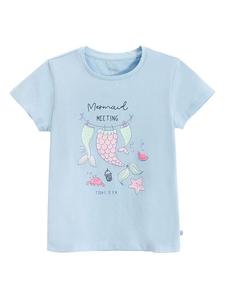 Футболка COOL CLUB, светло-синий